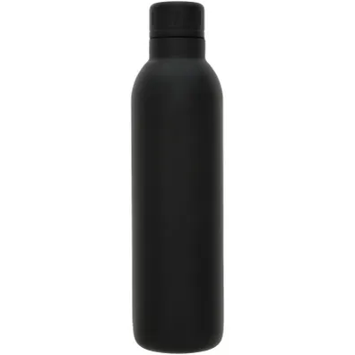Mula Thor 510 ml copper vacuum insulated water bottle (Solid Black)