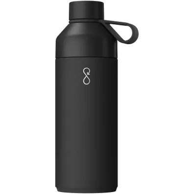 Mula Big Ocean Bottle 1000 ml vacuum insulated water bottle (Obsidian Black)