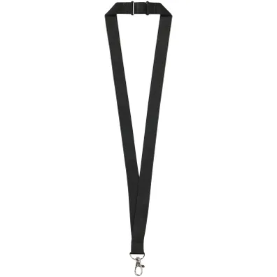 Mula Lago lanyard with break-away closure (Solid Black)