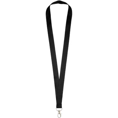 Mula Impey lanyard with convenient hook (Solid Black)