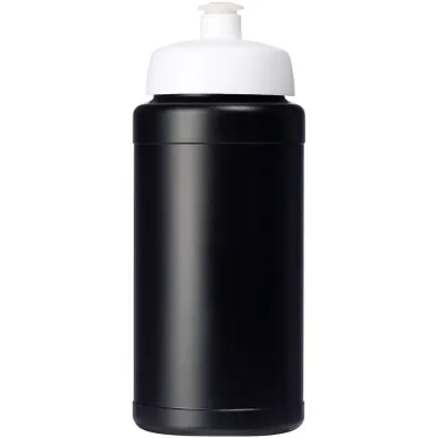 Mula Baseline 500 ml recycled sport bottle (Solid Black)