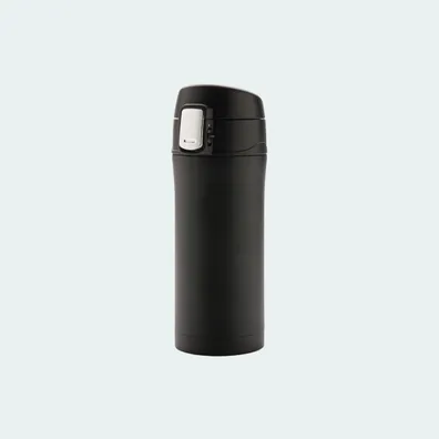 Mula Easy-Lock Vacuum Cup made of RCS Recycled Stainless Steel (Black)