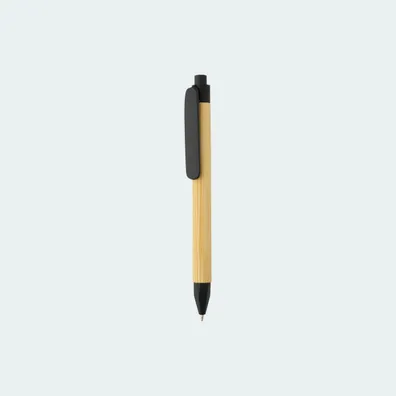 Mula Recycled Paper Ballpoint Pen (Black)