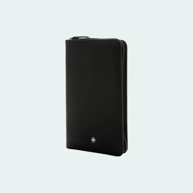 Mula Swiss Peak Heritage RCS rPU RFID Travel Wallet (Black)