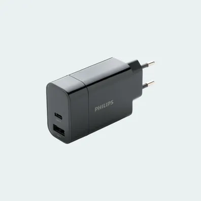 Mula Philips Ultra Fast PD Wall-Charger (Black)