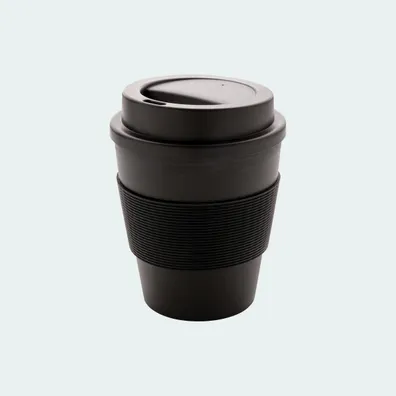 Mula Reusable Coffee Cup 350ml (Black)