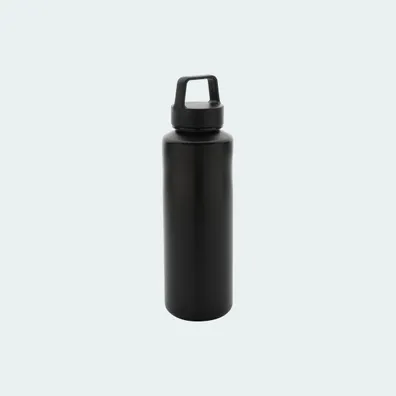Mula Water Bottle with Handle made of RCS rPP (Black)