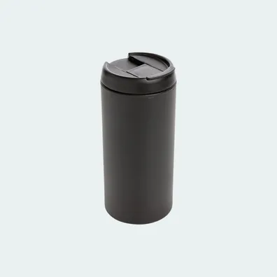 Mula Metro Cup made of RCS Recycled Stainless Steel (Black)