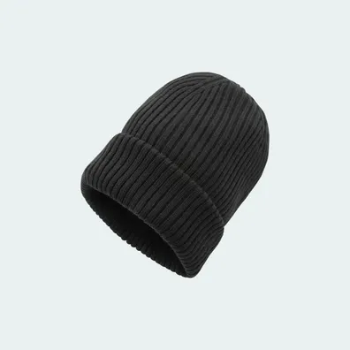 Mula Impact AWARE™ Polylana® double-knitted hat (Black)