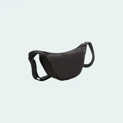 Mula Crescent AWARE™ RPET Half-Moon Sling Bag (Black)