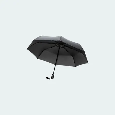 Mula 21" Impact AWARE™ RPET 190T Mini-Umbrella automatic open/close (Black)