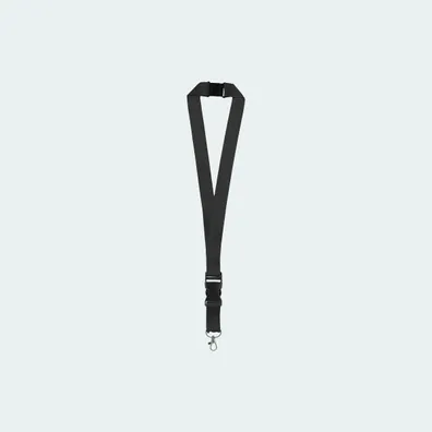 MULA Yogi lanyard detachable buckle break-away closure (Solid Black)