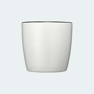Mula Aztec 340 ml ceramic mug (White)