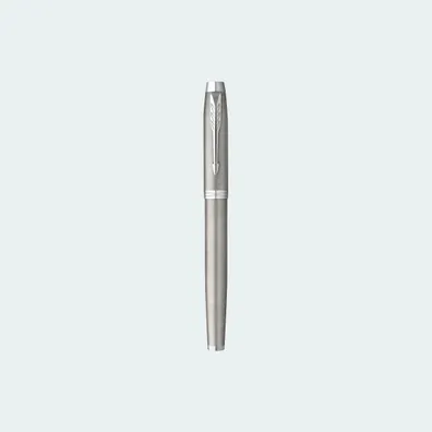 Mula Parker IM rollerball pen (black ink) (Silver)