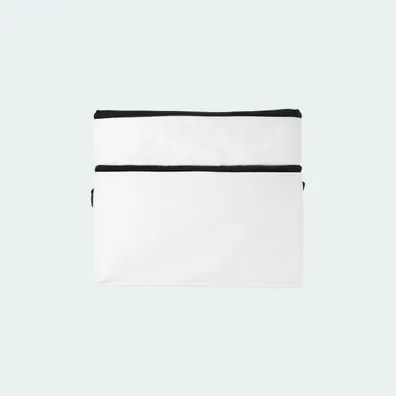 Mula Oslo 2-zippered compartments cooler bag 13L (White)
