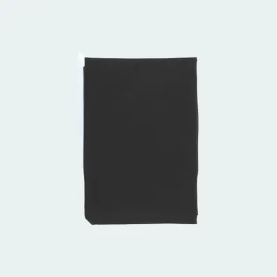Mula Ziva disposable rain poncho with storage pouch (Solid Black)