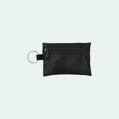 Mula Valdemar 16-piece first aid keyring pouch (Solid Black)