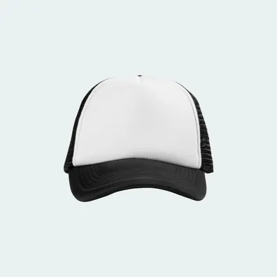 Mula Trucker 5 panel cap (Solid Black)
