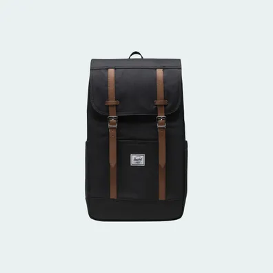 Mula Herschel Retreat™ recycled laptop backpack 23L (Solid Black)