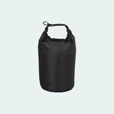 Mula Survivor 5 litre waterproof roll-down bag (Solid Black)