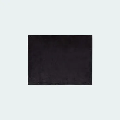 Mula Ashen GRS recycled sherpa blanket (Black)