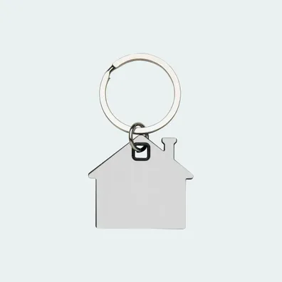 Mula Nook house-shaped keychain (Black)
