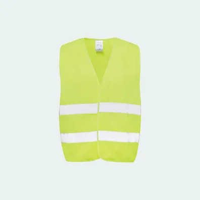 Mula Safety Vest made from GRS Recycled PET (Yellow)