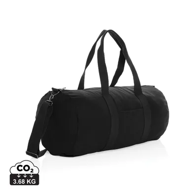 Mula Impact Aware™ 285g/m² Undyed rCanvas Duffel Bag (Black)