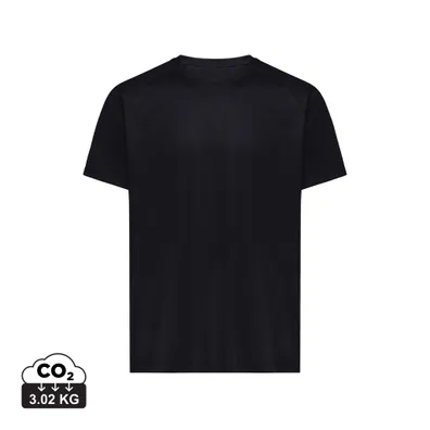 Mula IQONIQ Tikal Sport Quick-Dry T-Shirt made from recycled Polyester (Black)