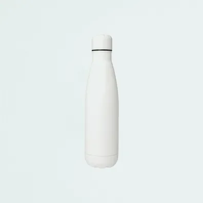 Mula Cove 500 ml vacuum insulated stainless steel bottle (White)