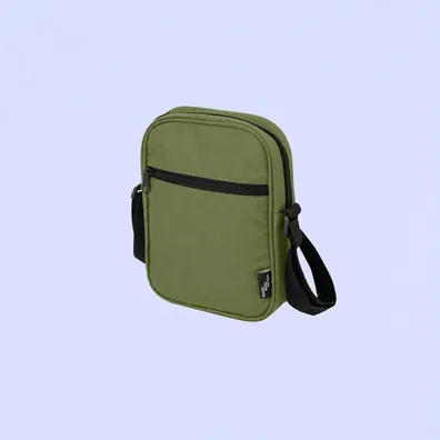 Mula Byron GRS recycled crossbody bag 2L (Olive)