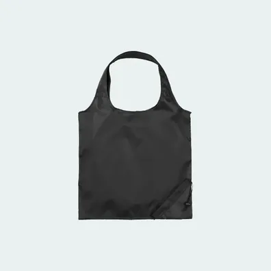 Mula Bungalow foldable tote bag 7L (Solid Black)