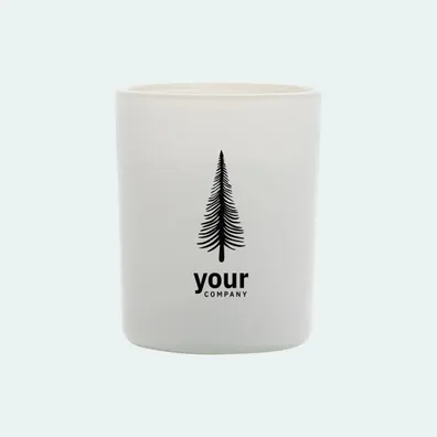 Mula Ukiyo small scented candle in glass (White)