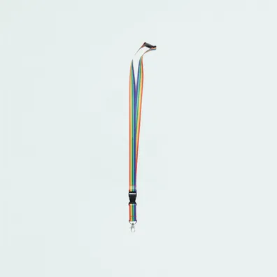 Mula Promo RPET lanyard rainbow 