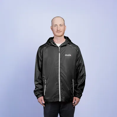 MULA x James Nicholson Water Resistant Jacket (Black)